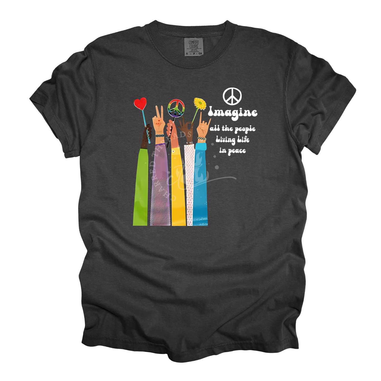 Imagine All the People Graphic Tee