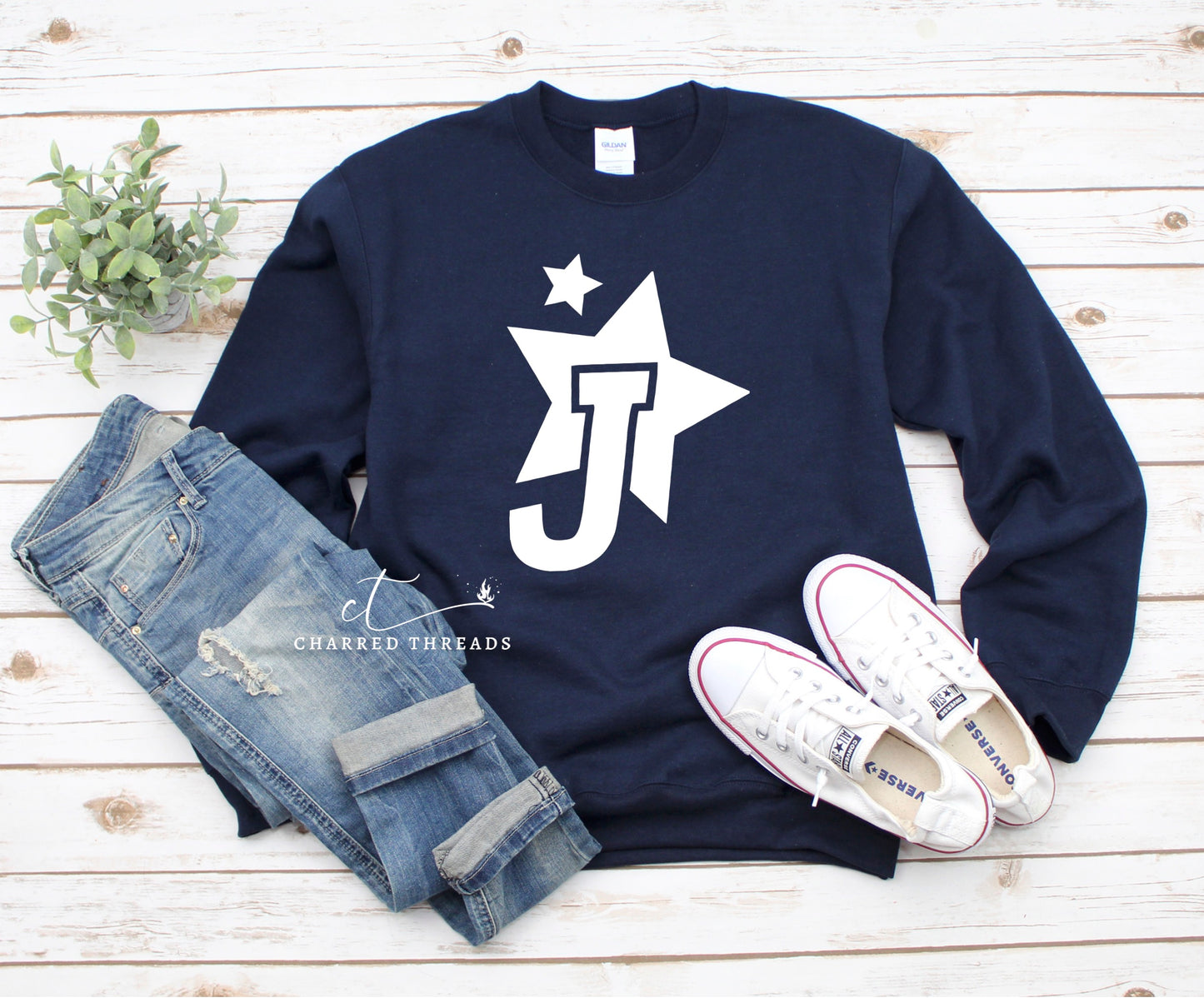 Jackson Logo Crewneck Sweatshirt