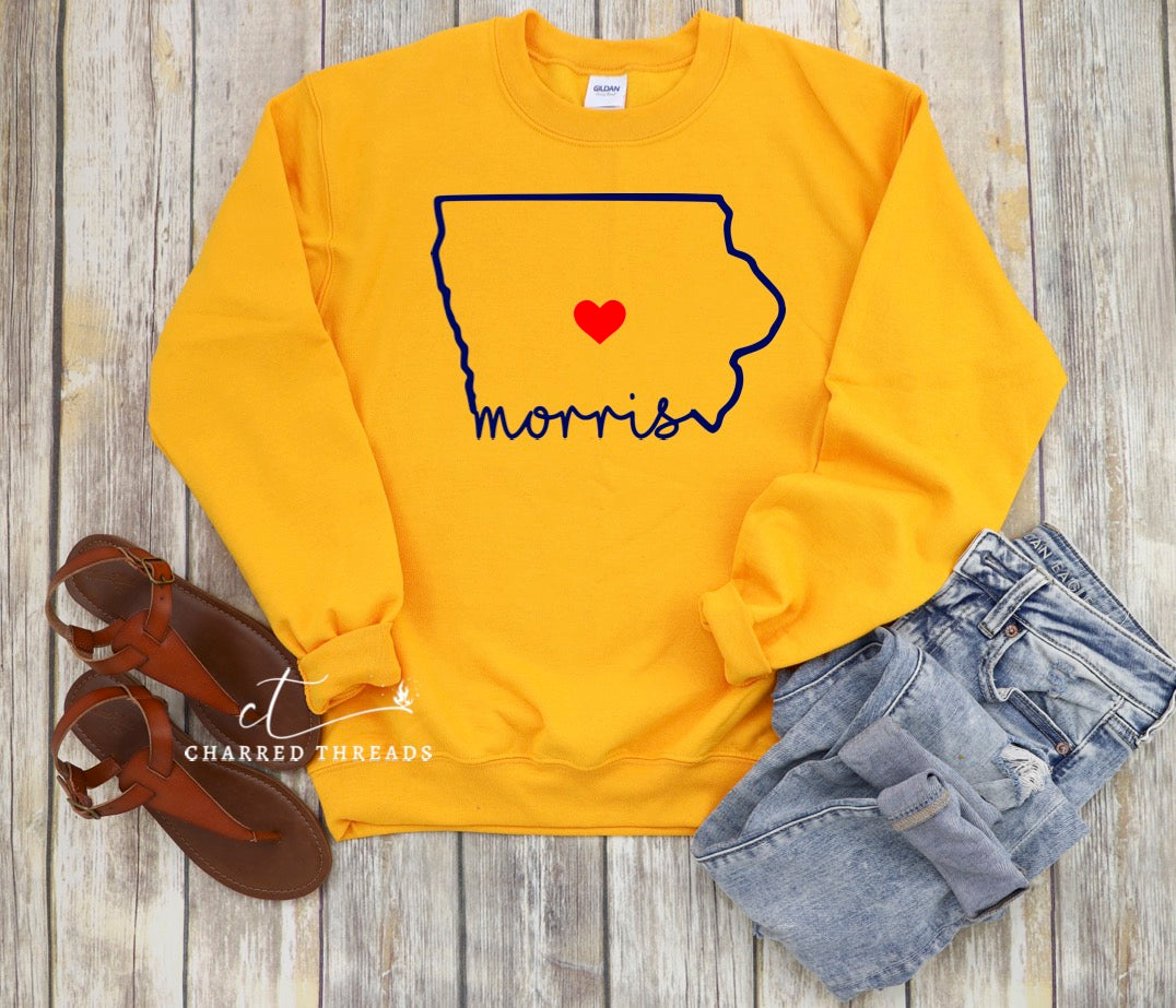 2020 State of Morris Crewneck Sweatshirt