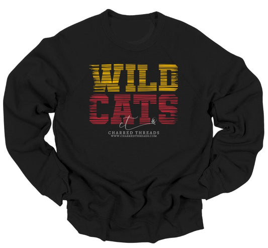 Wildcats Stacked & Sliced Apparel Collection | Tee, Long Sleeve, Crewneck & Hoodie