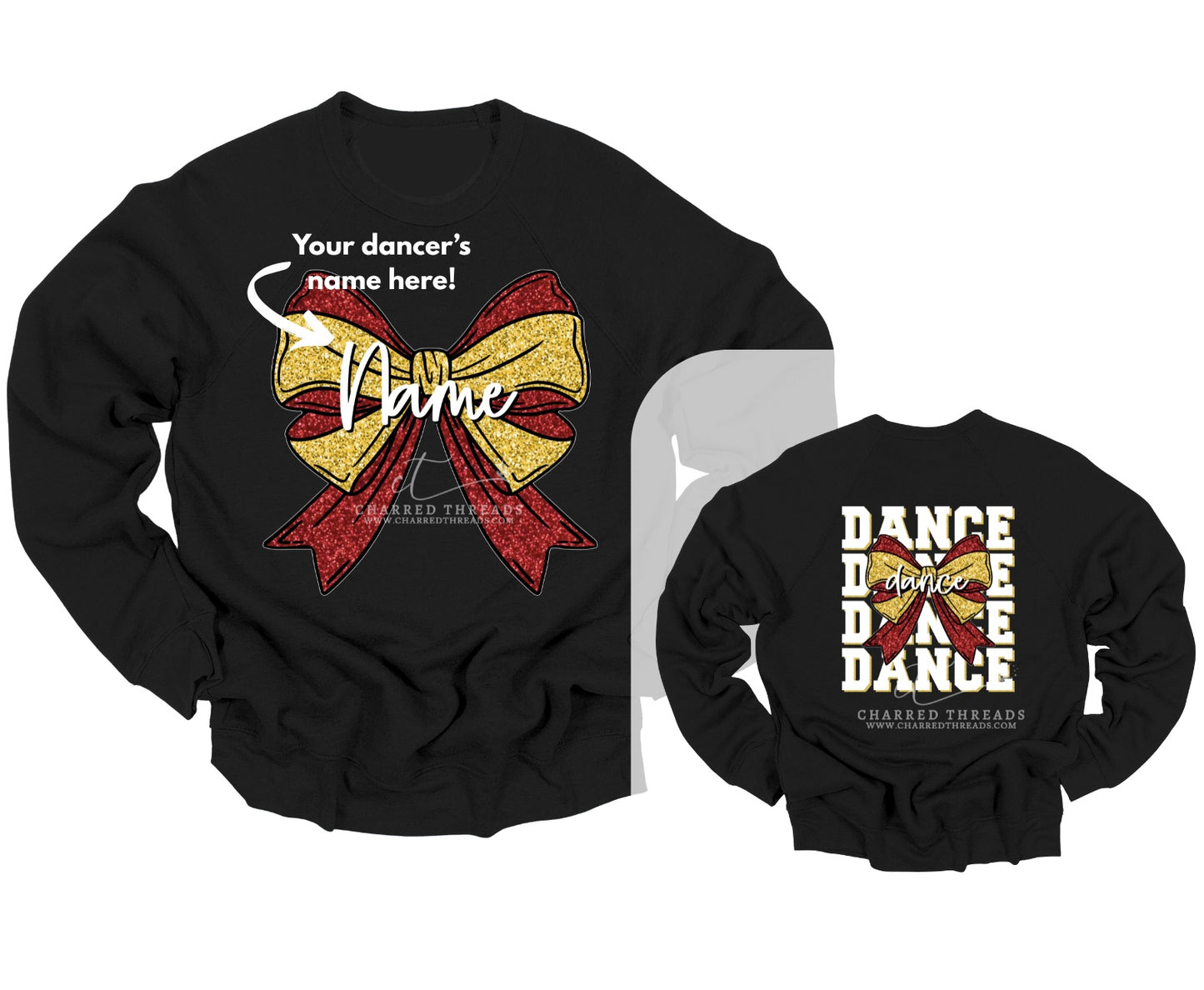 Carlisle Dance Team Corquett Collection | Tee, Crewneck, Hoodie, Shorts, or Joggers | Infant–Adult Sizes