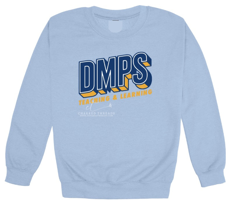 2025 DMPS Teaching & Learning Retro Block Apparel Collection