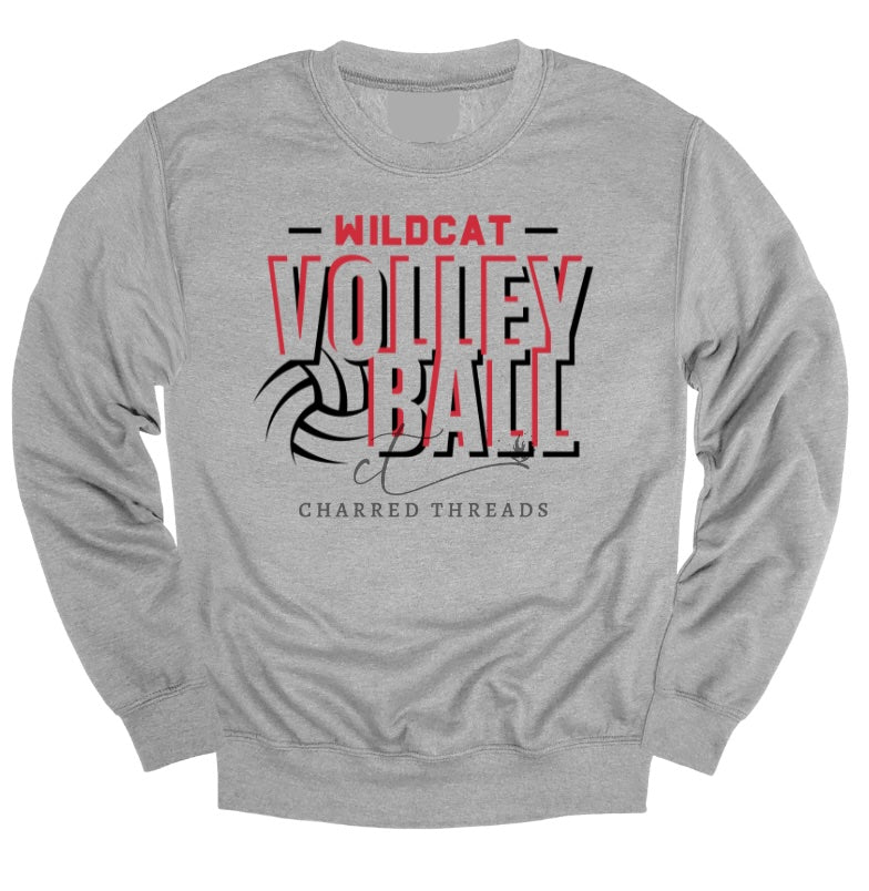 Wildcat Volleyball Bold Block Collection | Tee, Long Sleeve, Crewneck & Hoodie