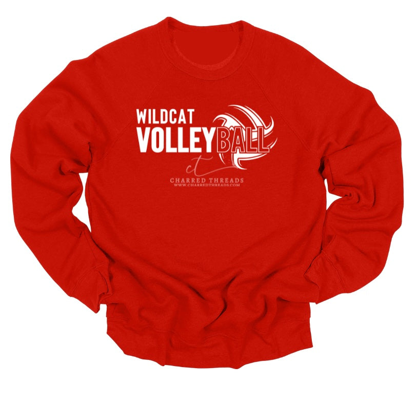 Wildcat Volleyball Double Impact Collection | Tee, Long Sleeve, Crewneck & Hoodie