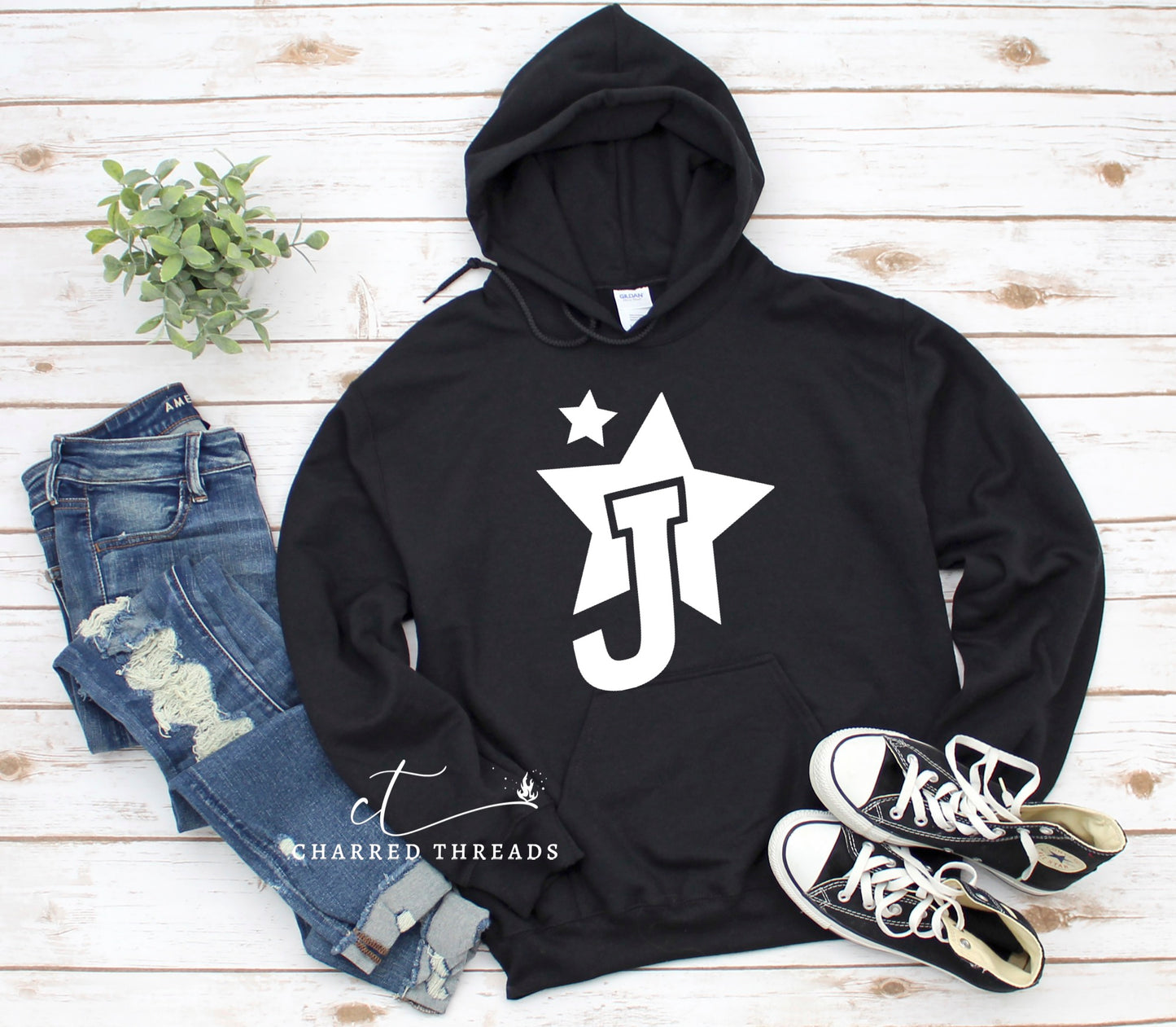 Jackson Logo Hooded Sweatshirt