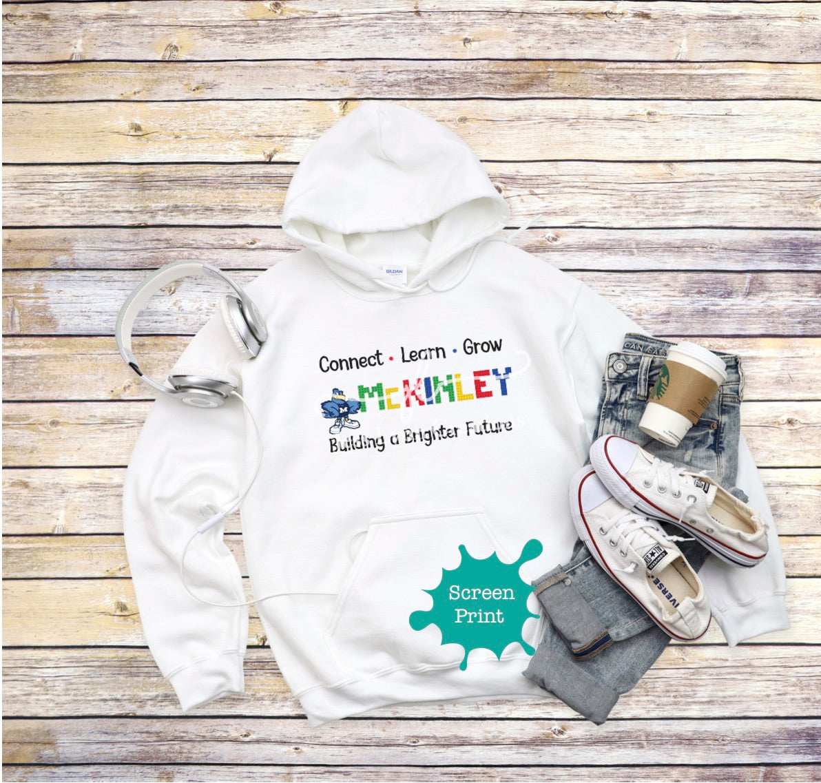 McKinley Connect Learn Grow Hooded Sweatshirt