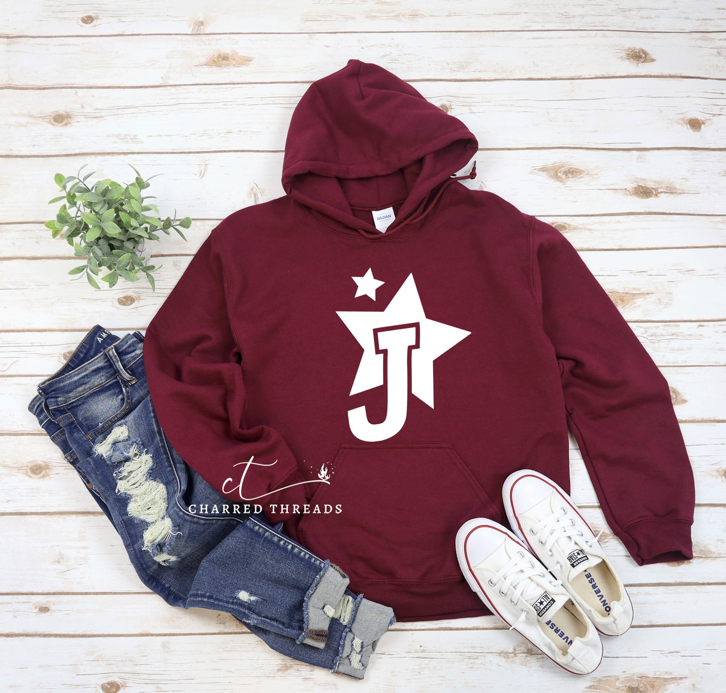 Jackson Logo Hooded Sweatshirt