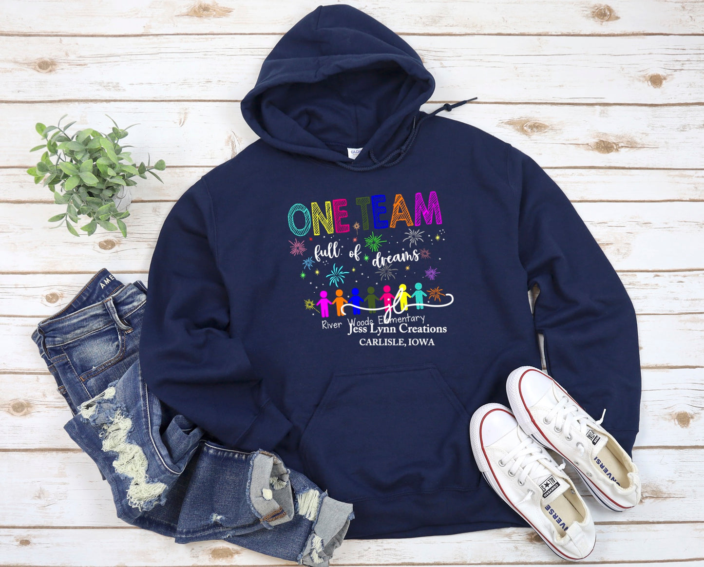 2022 River Woods Elementary One Team Full of Dreams Apparel Collection