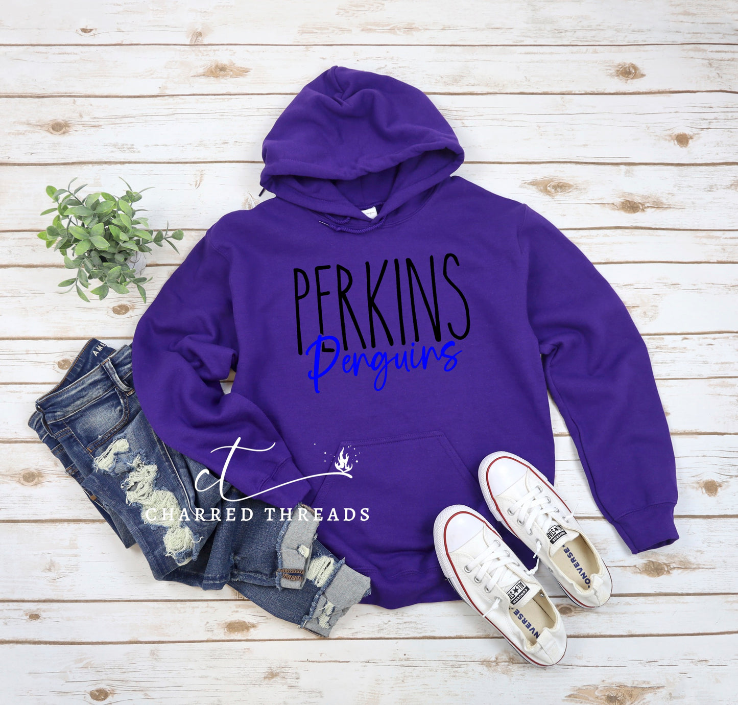 2023 Perkins Rae Dunn Inspired Hooded Sweatshirt