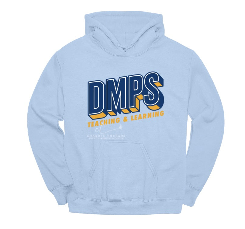 2025 DMPS Teaching & Learning Retro Block Apparel Collection