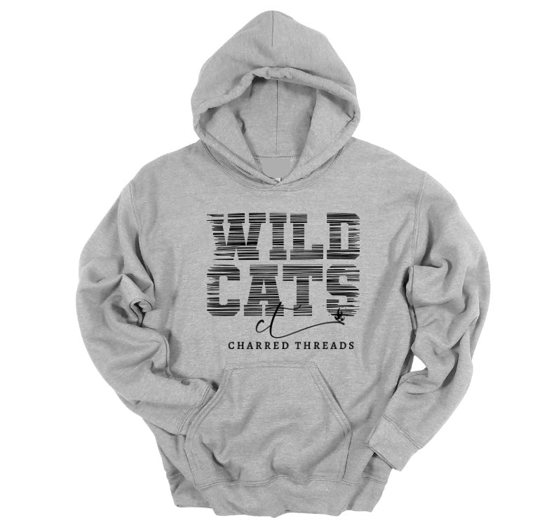 Wildcats Stacked & Sliced Apparel Collection | Tee, Long Sleeve, Crewneck & Hoodie
