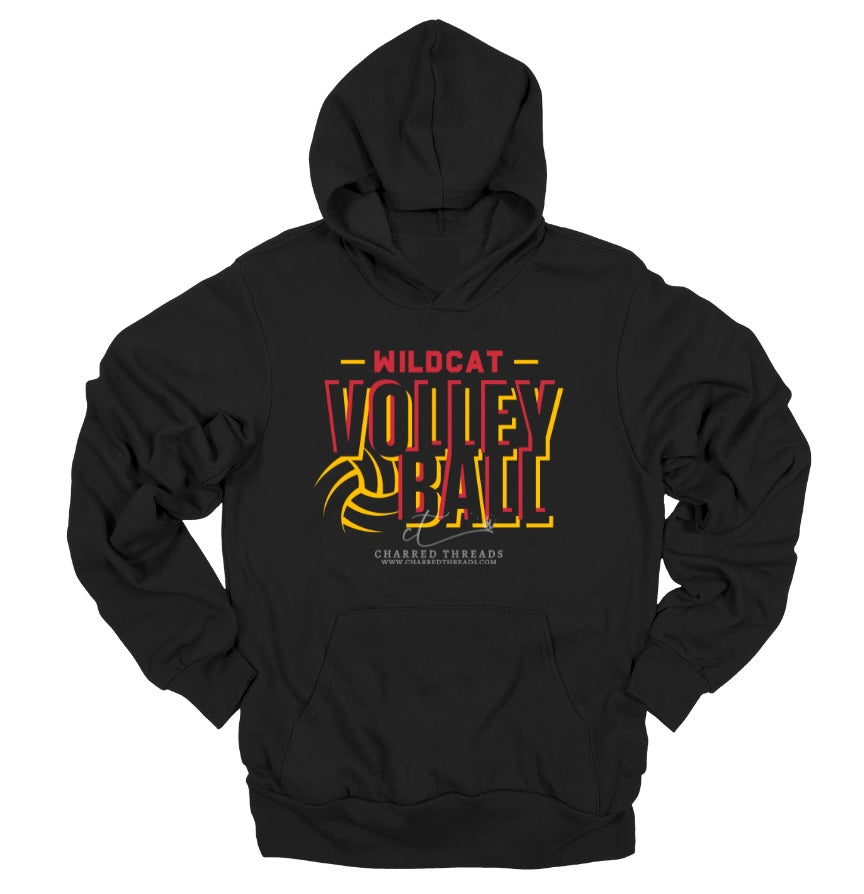 Wildcat Volleyball Bold Block Collection | Tee, Long Sleeve, Crewneck & Hoodie
