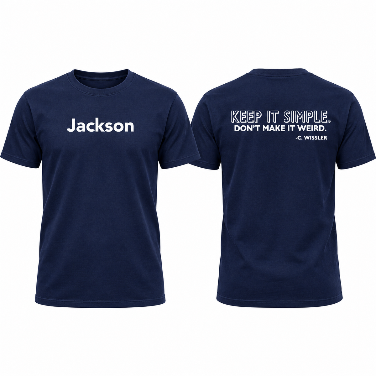 2024 Jackson Elementary Keep It Simple Short Sleeve T-Shirt