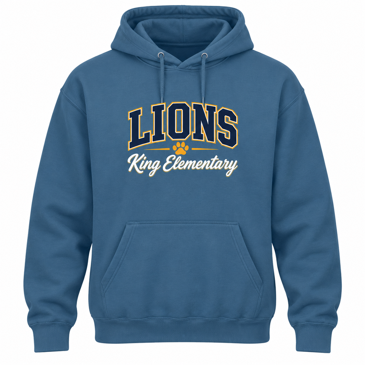2026 King Elementary Lions Hooded Sweatshirt