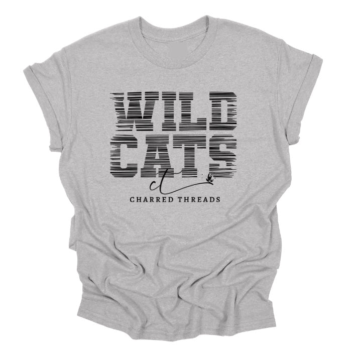 Wildcats Stacked & Sliced Apparel Collection | Tee, Long Sleeve, Crewneck & Hoodie
