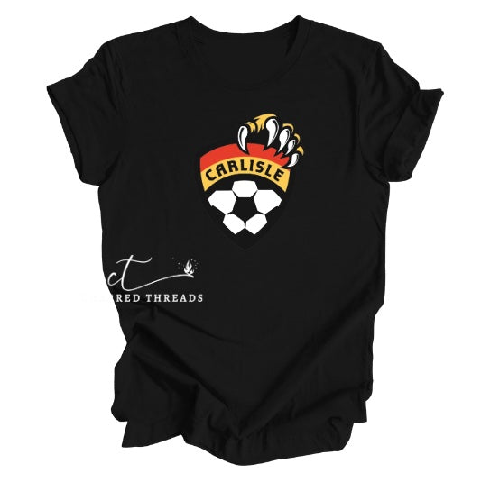 Carlisle Soccer Club Crest Fine Jersey T-Shirt