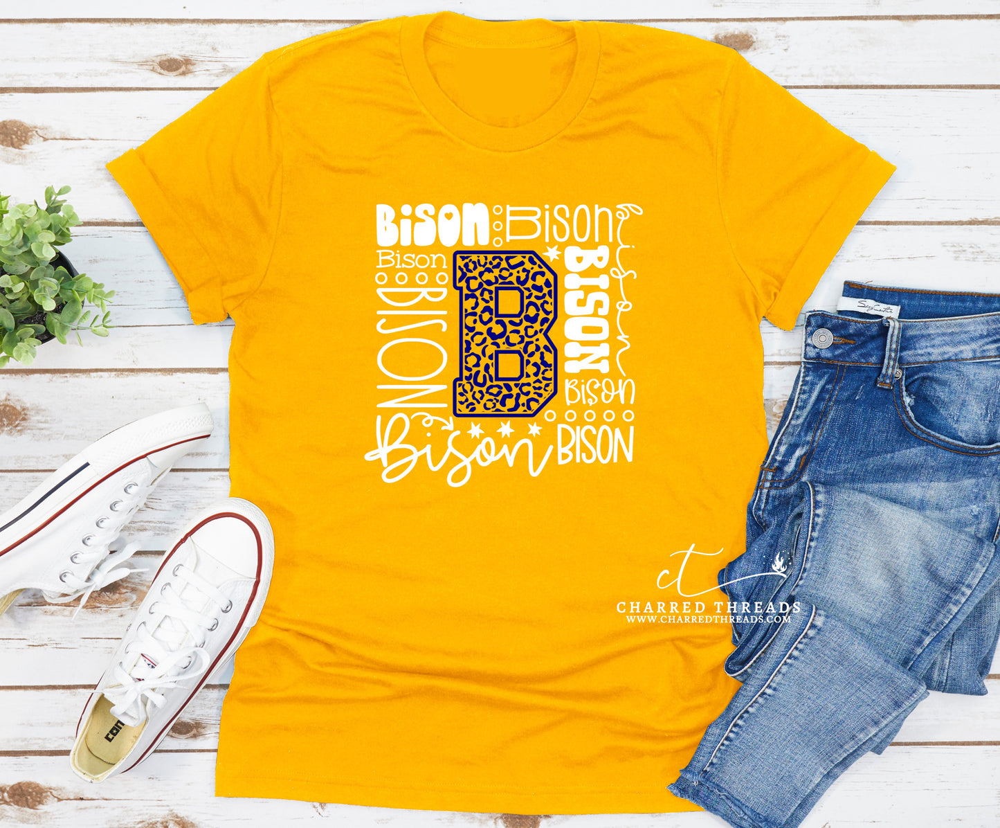 2024 Morris Elementary Bison Typography Apparel Collection