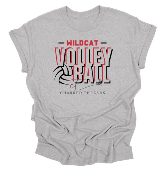 Wildcat Volleyball Bold Block Collection | Tee, Long Sleeve, Crewneck & Hoodie