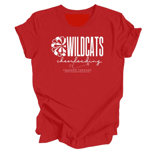 Wildcats Wave Cheer Collection | Tee, Crewneck, Hoodie, Shorts, or Joggers | Infant–Adult Sizes
