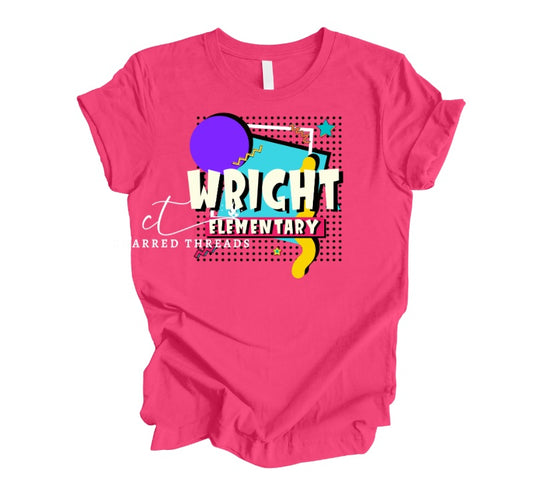 2025 Wright Elementary 90's Retro Apparel Collection