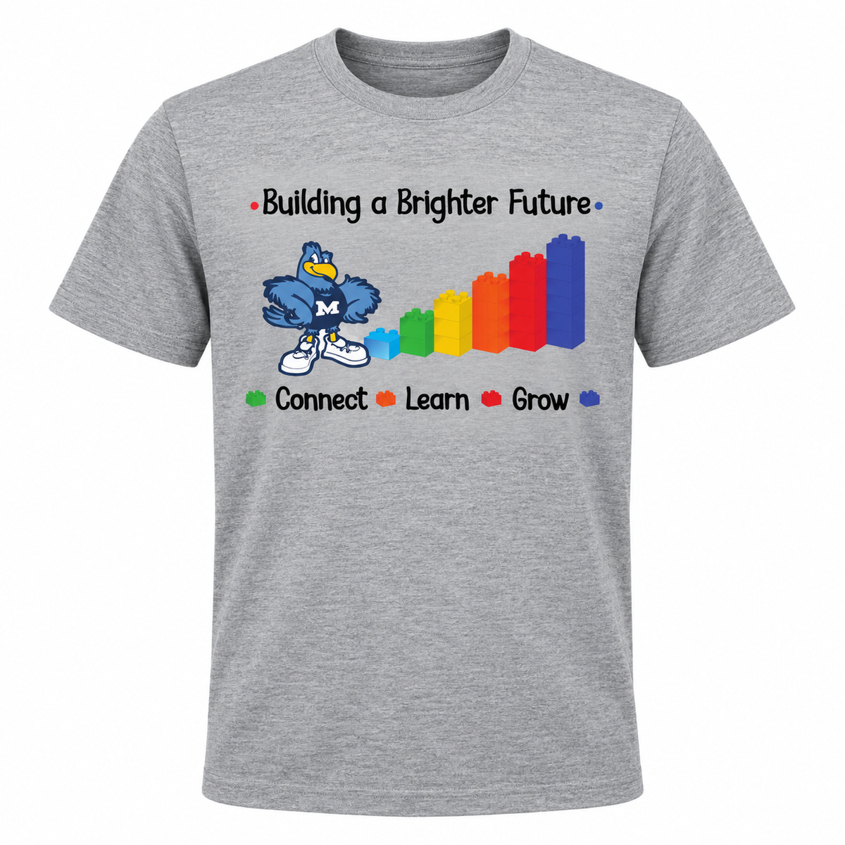 2021 McKinley Elementary Building A Brighter Future Short Sleeve T-Shirt