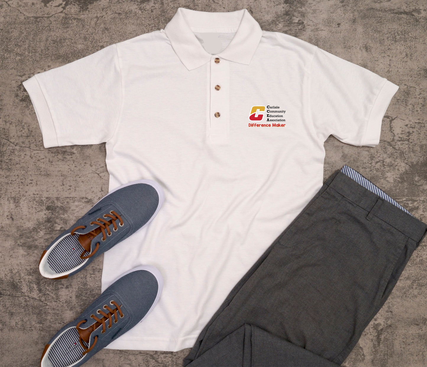 Carlisle Comm. Education Assoc. NIKE Tech Sport Dri-Fit Polo