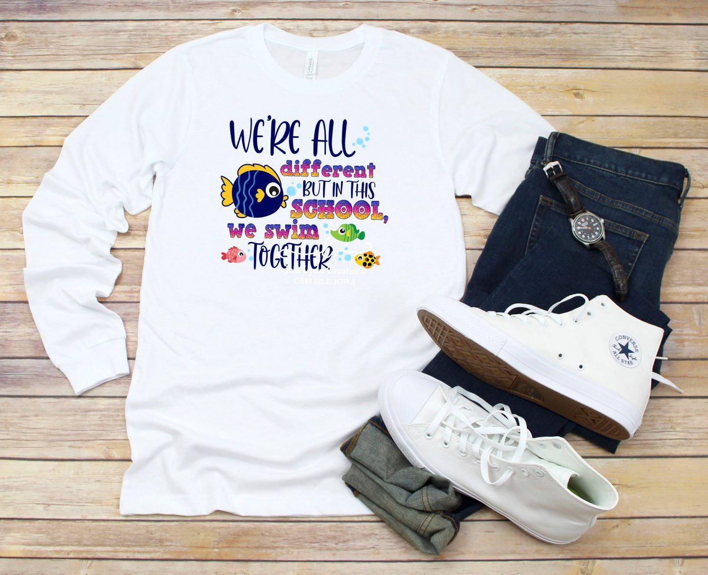2022 Morris Elementary All Different Long Sleeve Shirt