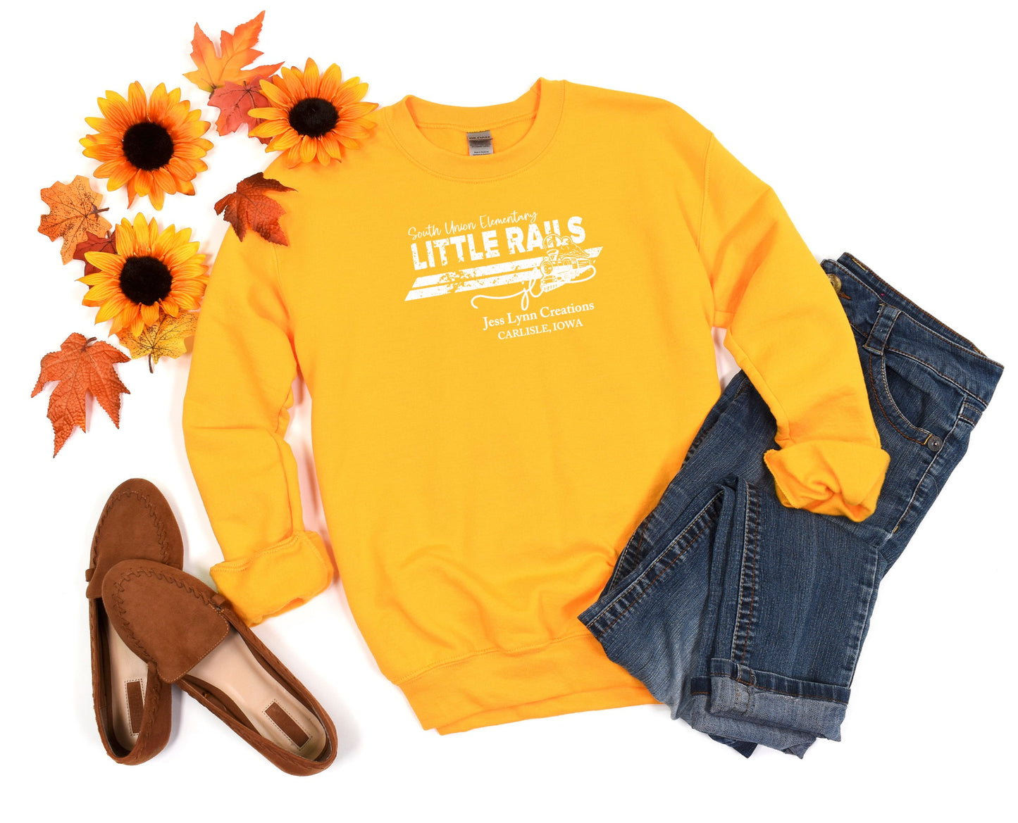 2022 South Union Elementary Little Rails Long Sleeve Shirt