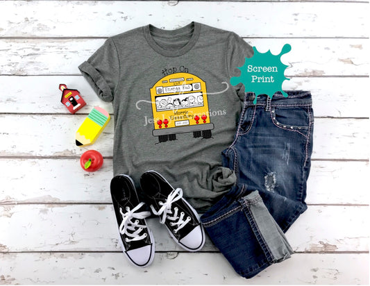 2021 Morris Elementary Hop on the Energy Bus Apparel Collection