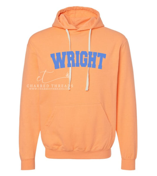 2025 Wright Elementary Varsity Arched Letter Collection | Tee, Long Sleeve, Crewneck & Hoodie