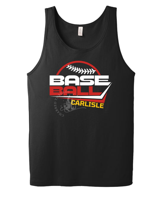 Carlisle Base Ball Modern Block Tank | Unisex Jersey Tank | Carlisle Baseball Tank