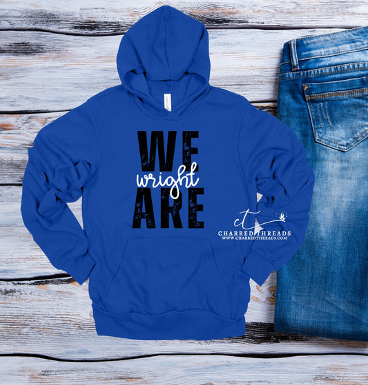 2024 Wright Elementary We Are Wright Bella+Canvas Hooded Sweatshirt