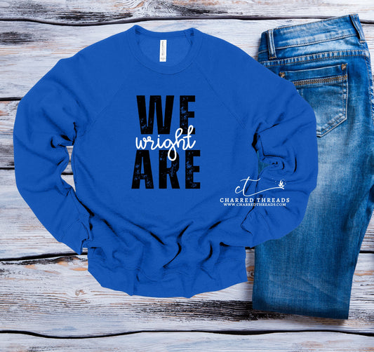 2024 Wright Elementary We Are Wright Bella+Canvas Crewneck Sweatshirt