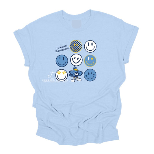 2025 McKinley Elementary Smiley Mascot Apparel Collection