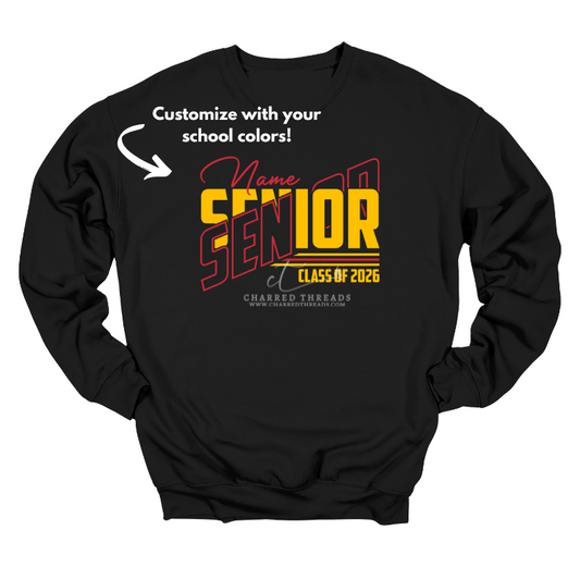 Personalized 3D Senior Class of 2026 Apparel Collection