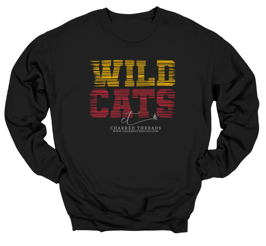 Wildcats Stacked & Sliced Apparel Collection | Tee, Long Sleeve, Crewneck & Hoodie