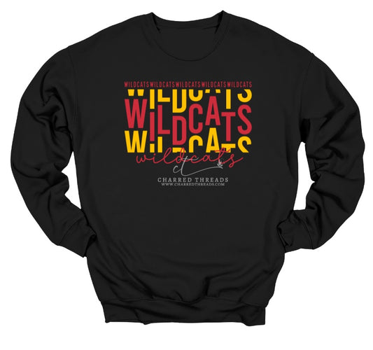 Wildcats on Repeat Apparel Collection | Tee, Long Sleeve, Crewneck & Hoodie