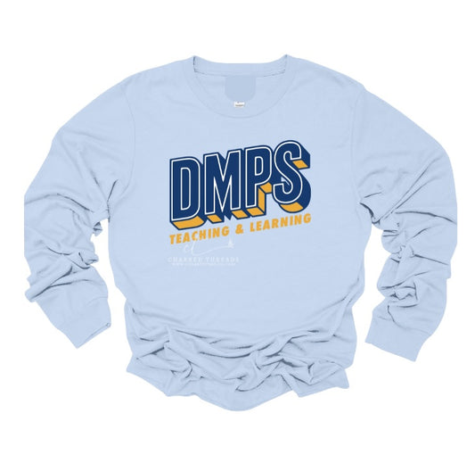 2025 DMPS Teaching & Learning Retro Block Apparel Collection