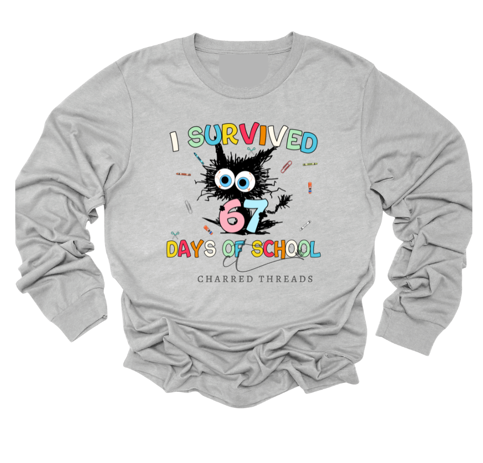 I Survived 67 Days of School Apparel Collection