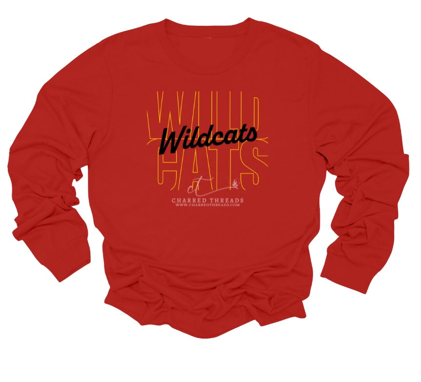 Open Line Wildcats – Bold Game Day Collection | Tee, Long Sleeve, Crewneck & Hoodie