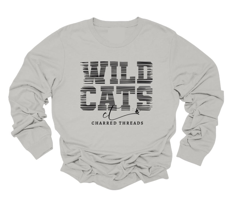 Wildcats Stacked & Sliced Apparel Collection | Tee, Long Sleeve, Crewneck & Hoodie