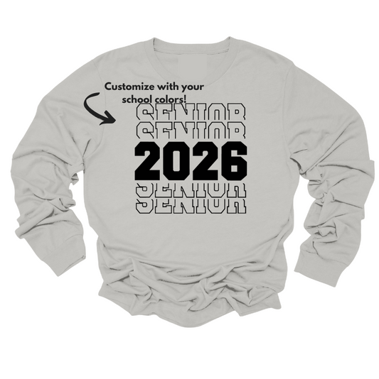 Stacked Senior 2026 Apparel Collection