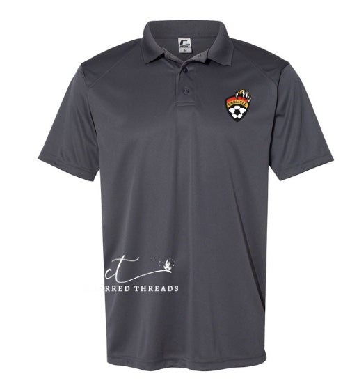 Carlisle Soccer Club Crest Performance Polo