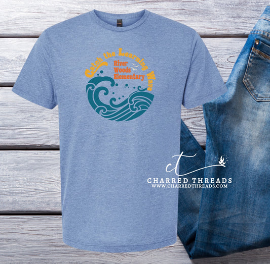 2024 River Woods Elementary Catch the Learning Wave Apparel Collection