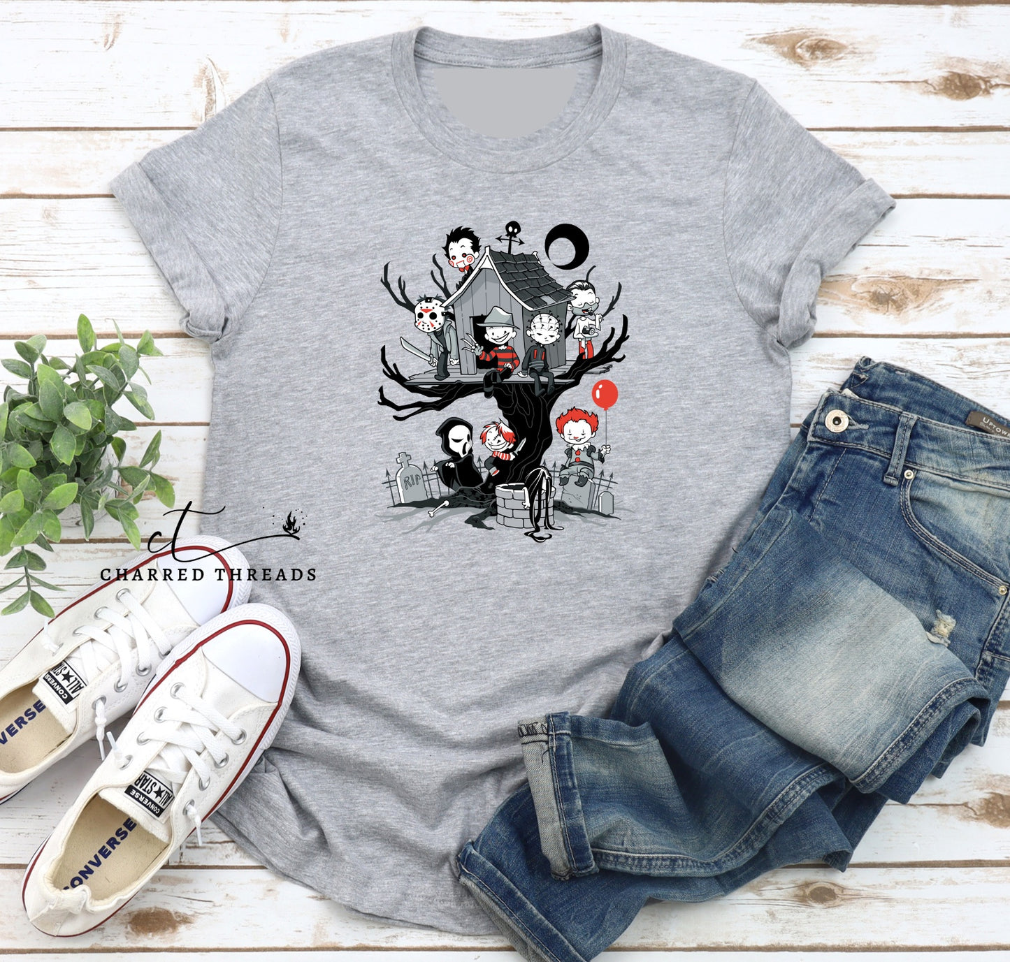 Baby Villains Tree House Short Sleeve Shirt