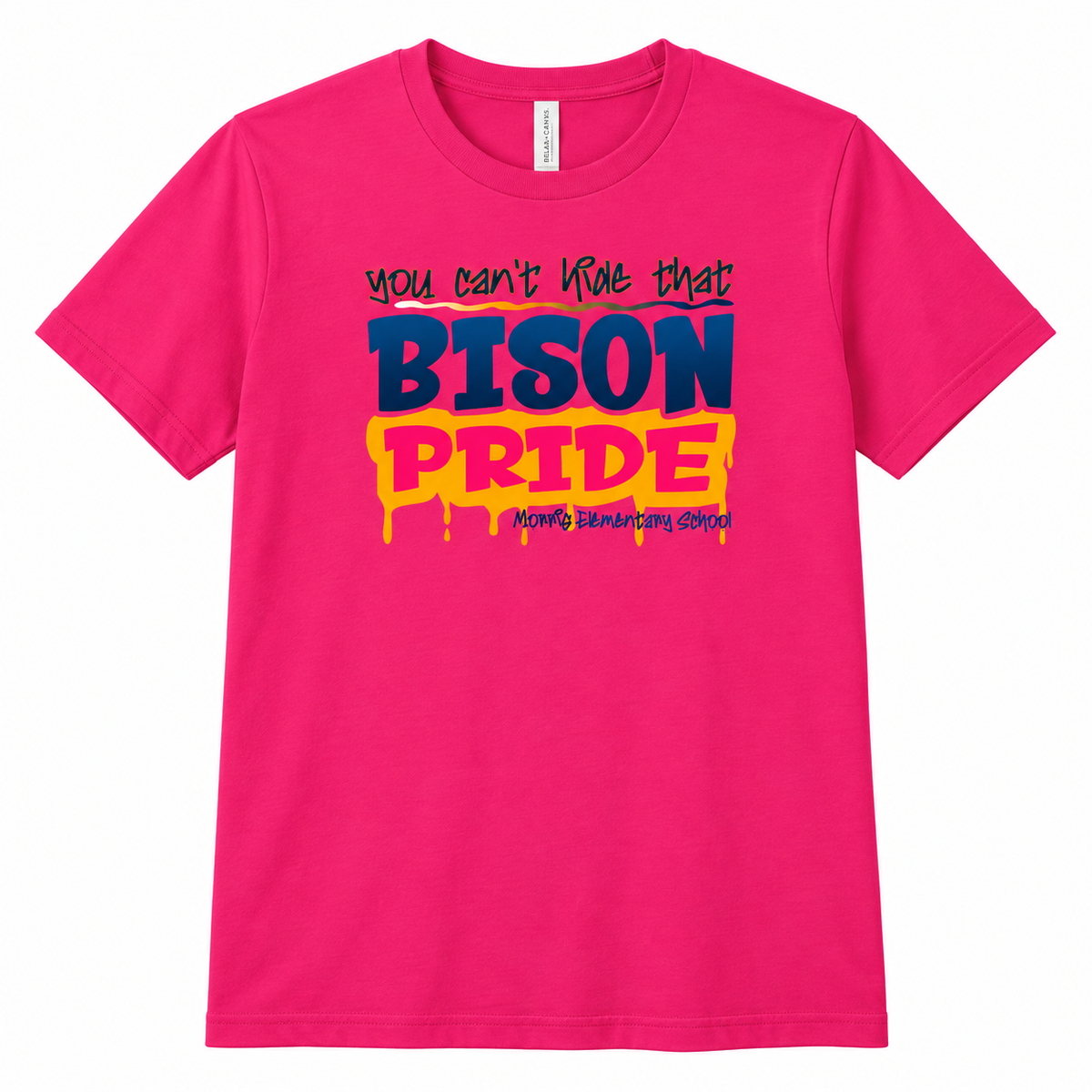 2025 Morris Elementary Bison Pride Short Sleeve T-Shirt