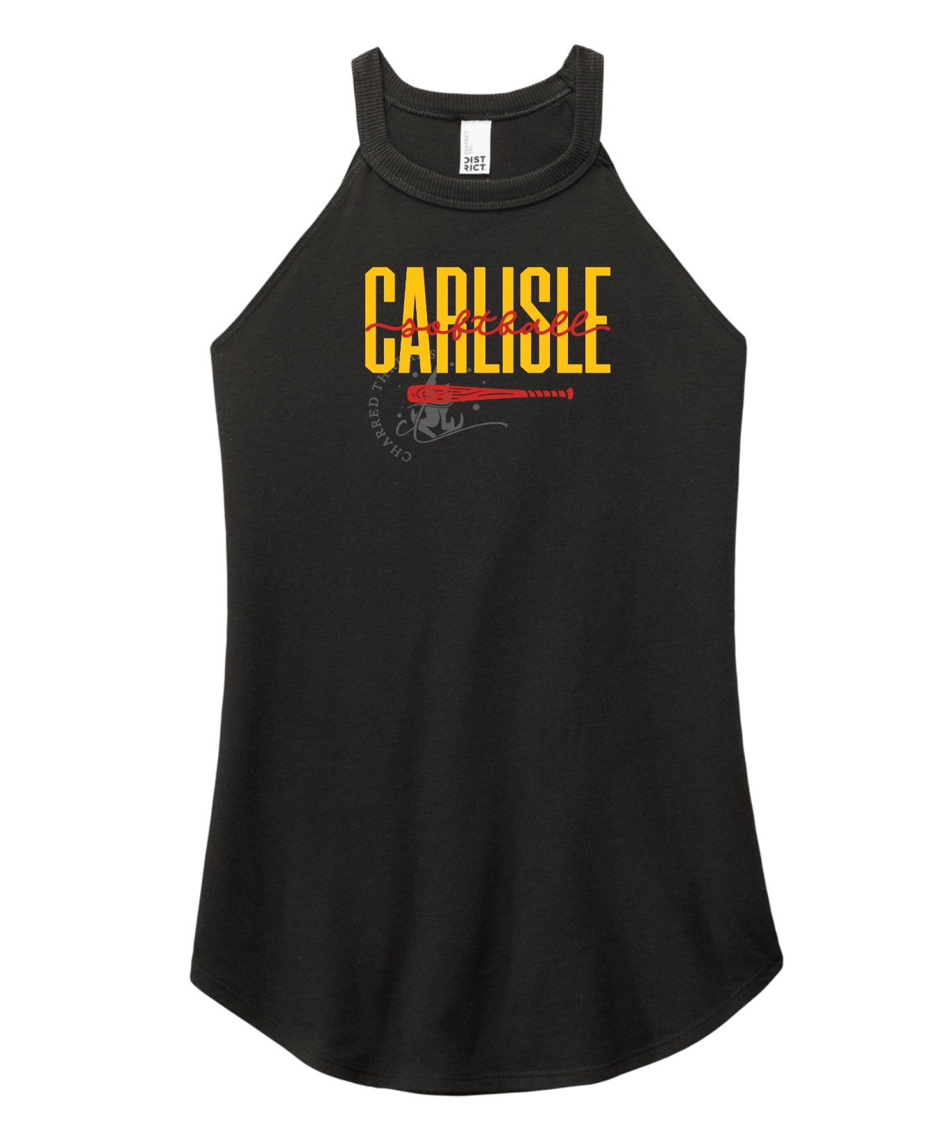Carlisle Wildcats Softball Perfect Tri Rocker Tank | Women’s Carlisle Softball Tank