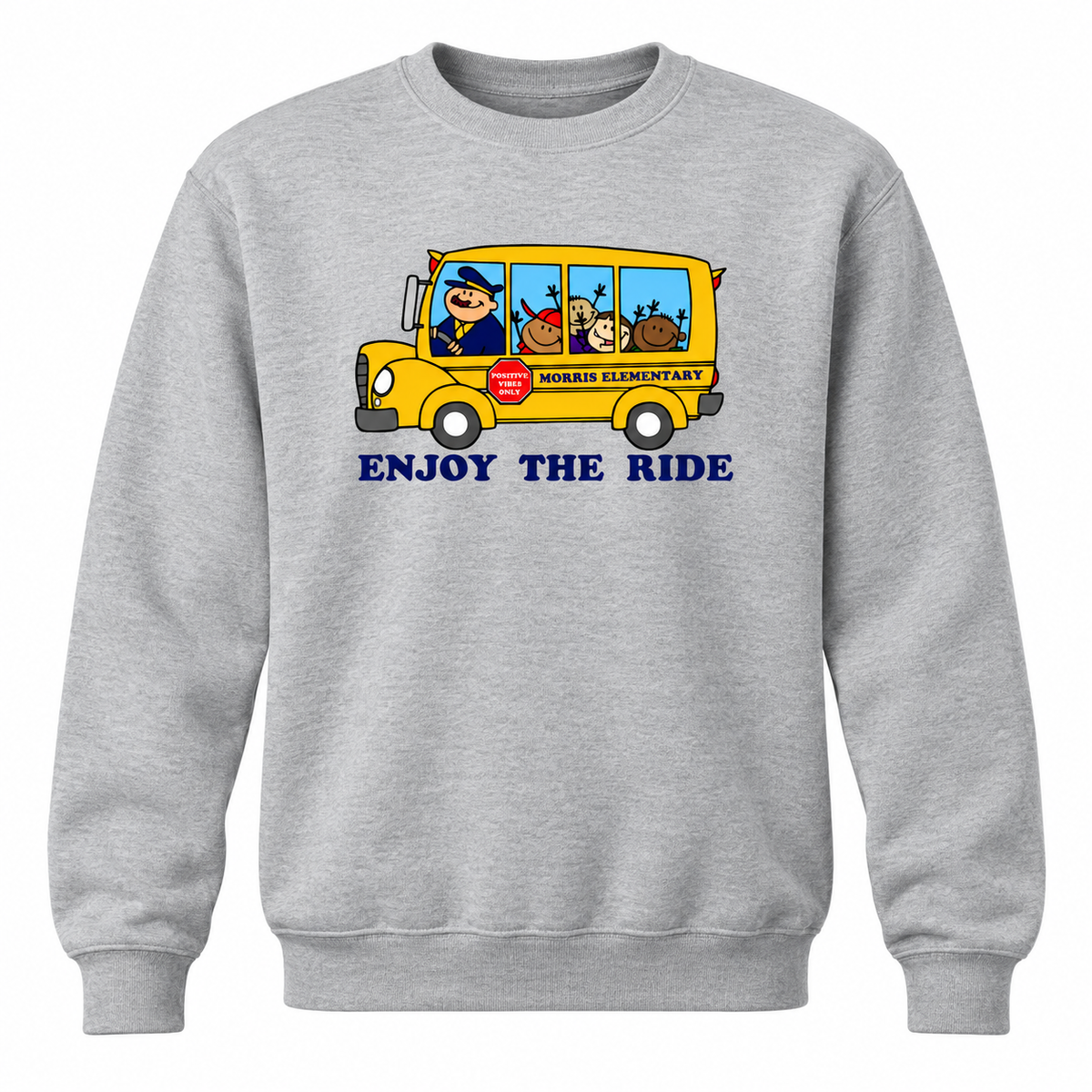 2021 Morris Elementary Enjoy the Ride Crewneck Sweatshirt