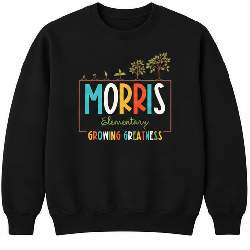 2024 Morris Elementary Growing Greatness Crewneck Sweatshirt