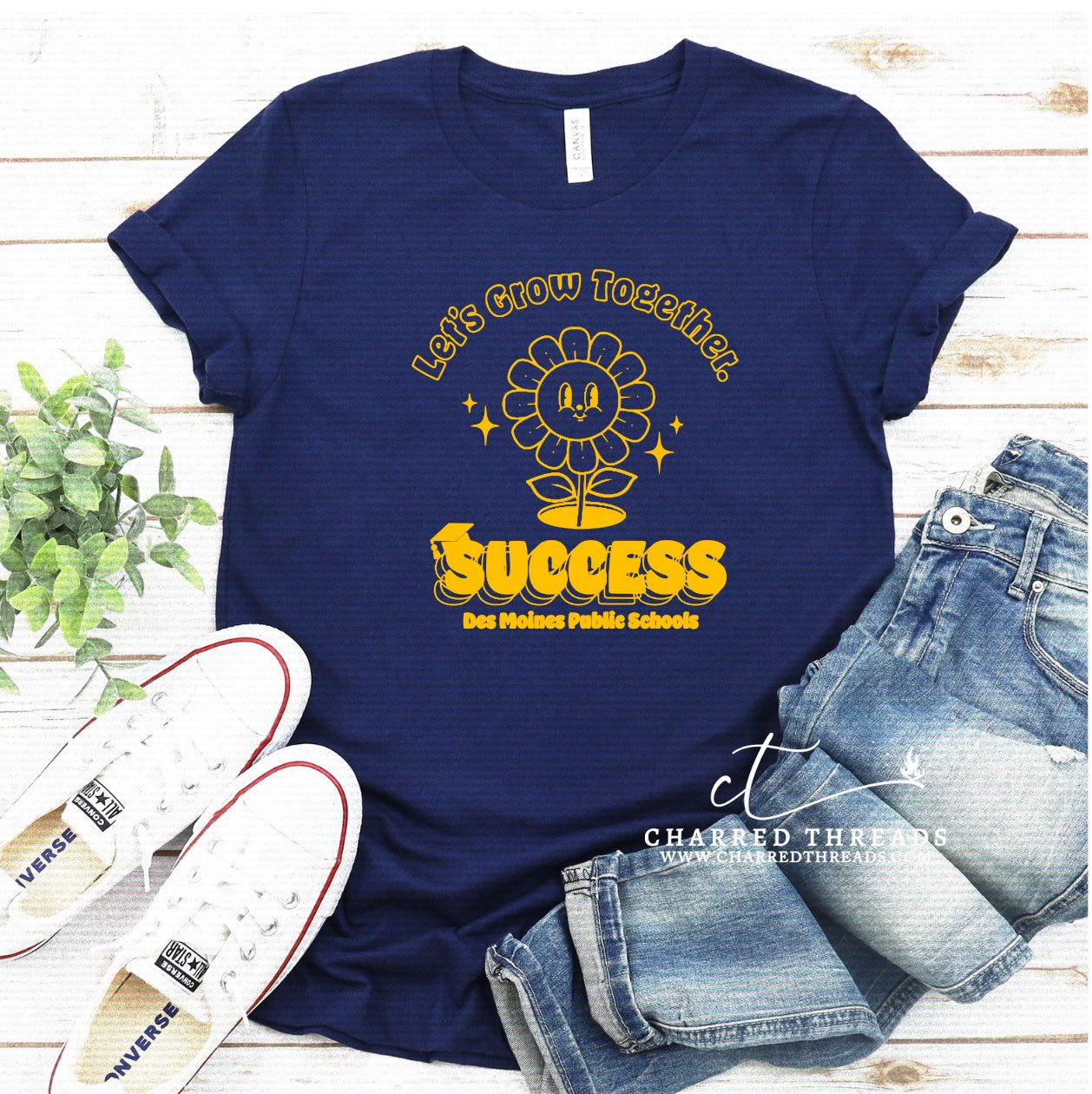 2024 Let’s Grow Together DMPS Success Short Sleeve Shirt
